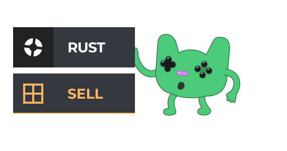 Select RUST on the top line of the page