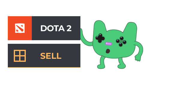 Выберите DOTA 2 в верхней строке страницы