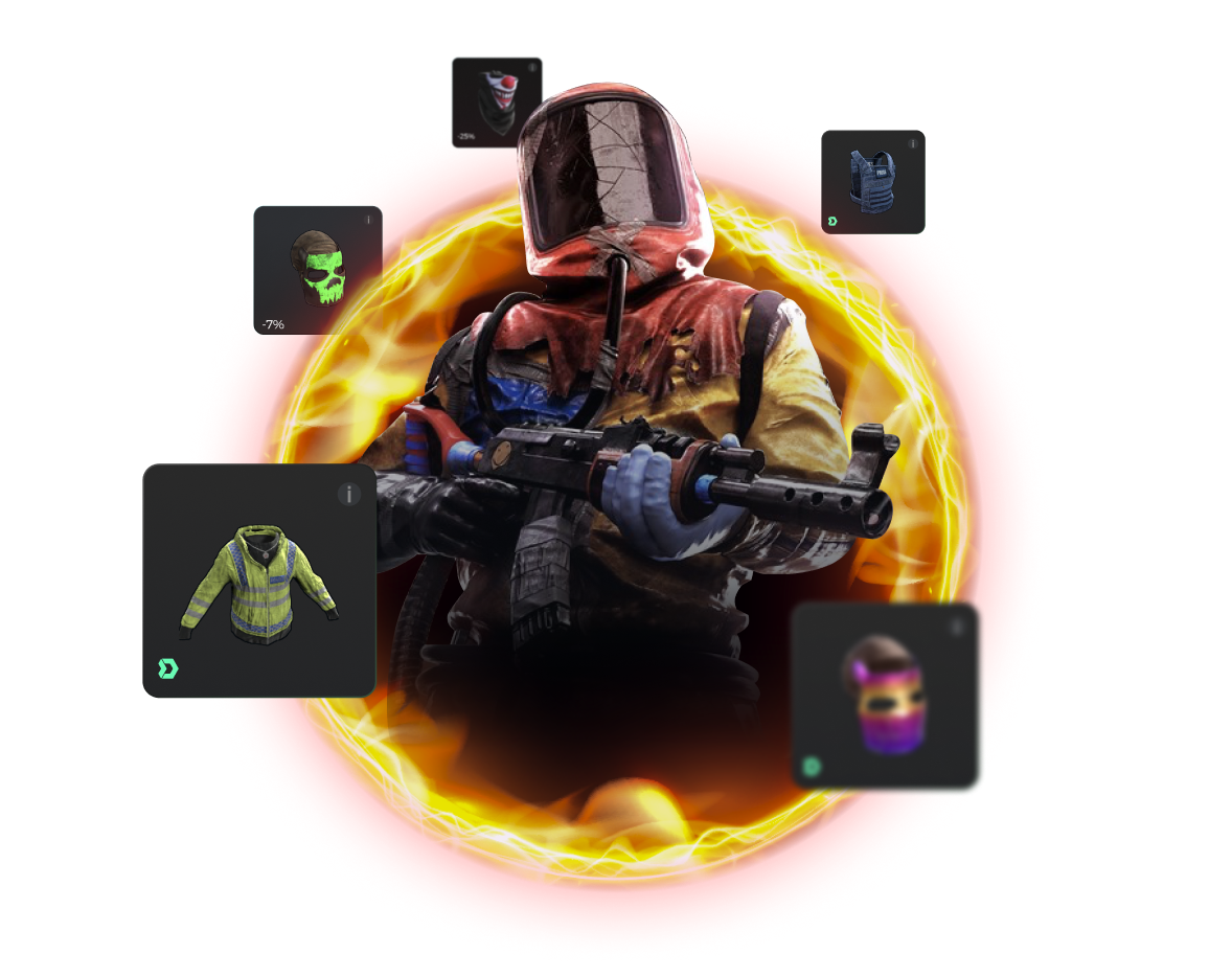 Sell Rust Skins & Items With Low Fees | Fast & Secure | DMarket