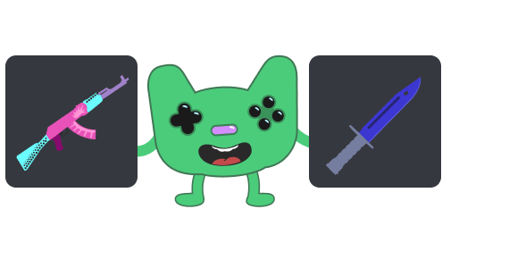 Виберіть зі свого інвентарю предмет, який ви хочете обміняти, і предмет, на який ви хочете його обміняти