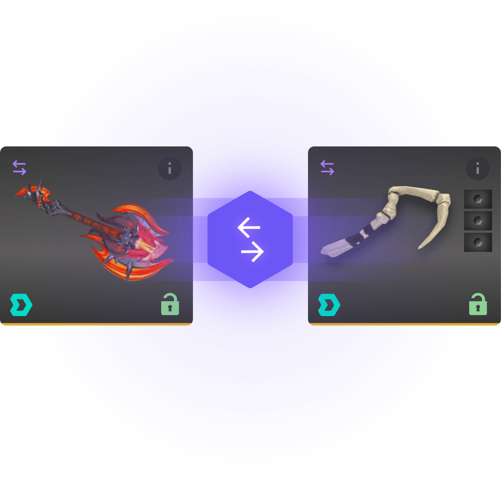 Échangez vos anciens skins pour ceux dont vous avez toujours rêvé